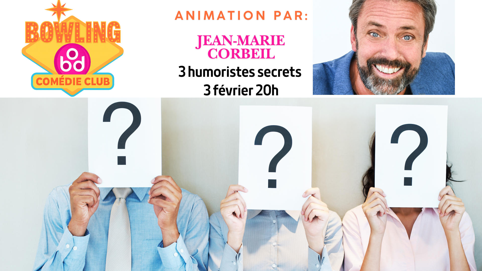 Comédie club du 3 février 20h