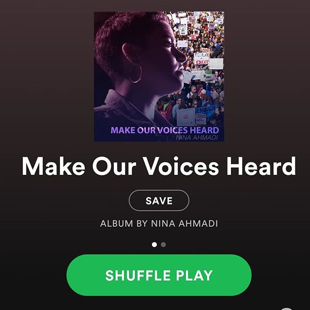 🚨We are officially out on @spotify if you want to listen on repeat!!🚨 #makeourvoicesheard #govote