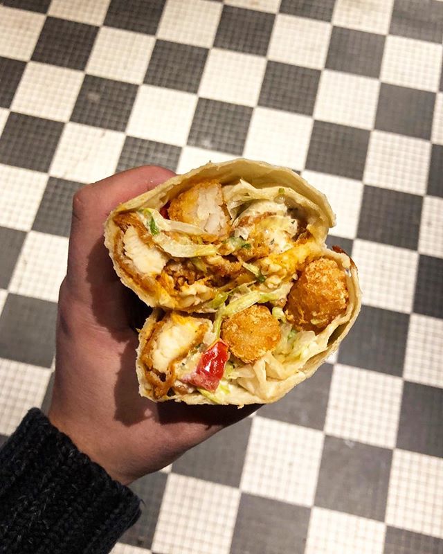 Late night munchies, or morning after cure?🤔 You decide 😏🌯 #ConradsGrillChicago