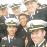 Brook at a Navy Football Game