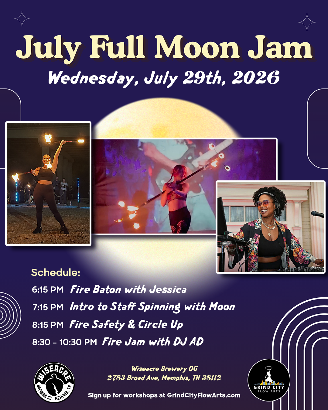 July Full Moon Fire Jam