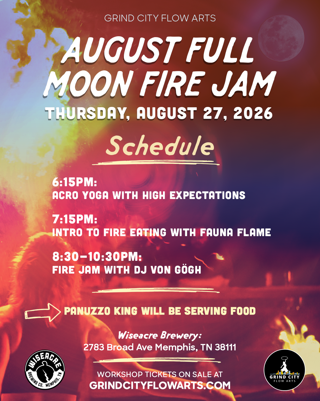 August Full Moon Fire Jam