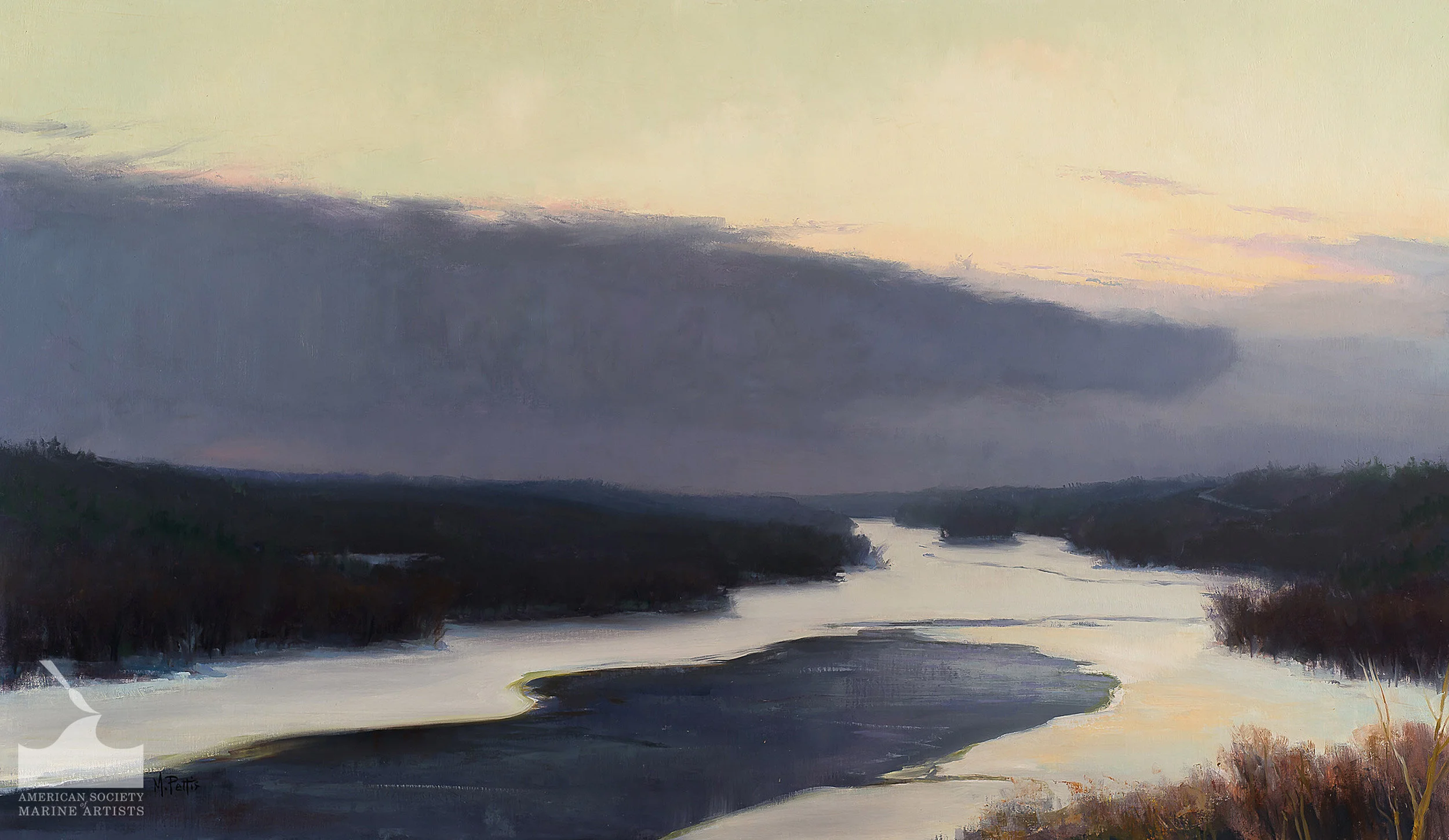 Largo with Expression (St. Croix River in Winter)