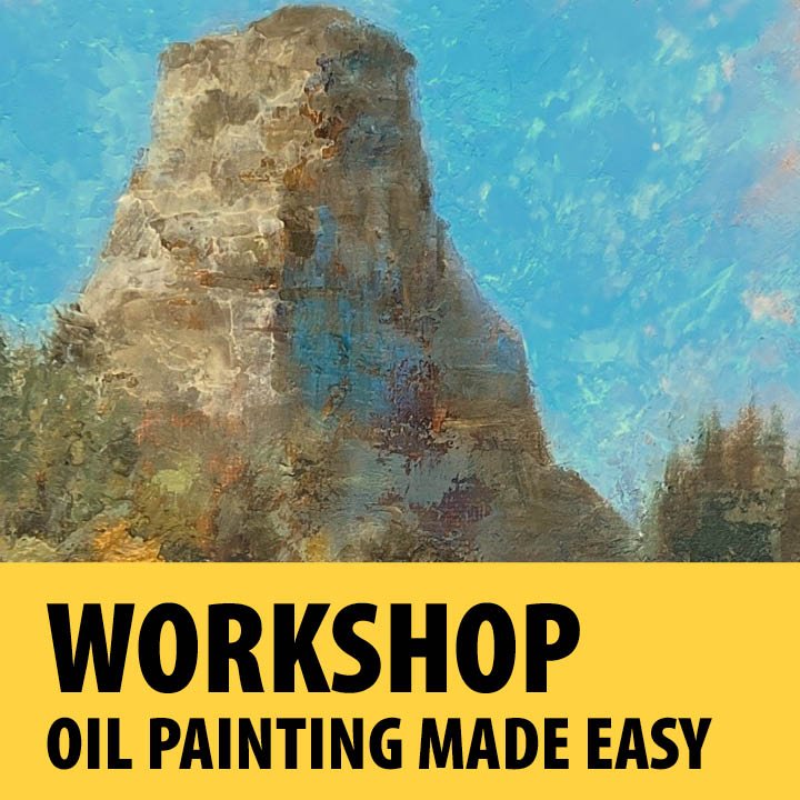 Workshop: Oil Painting Made Easy with Casey Wicka