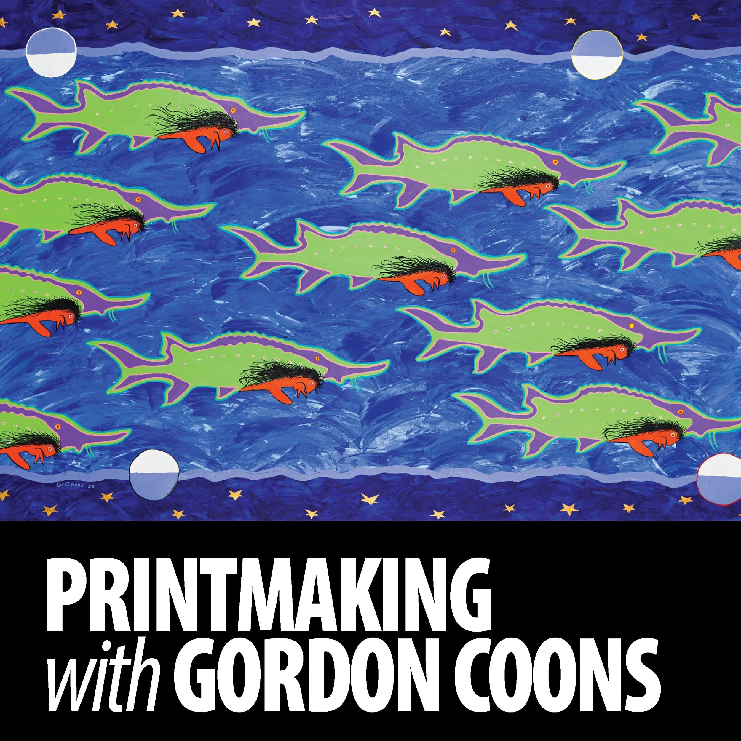 Drop-in Printmaking with Gordon Coons