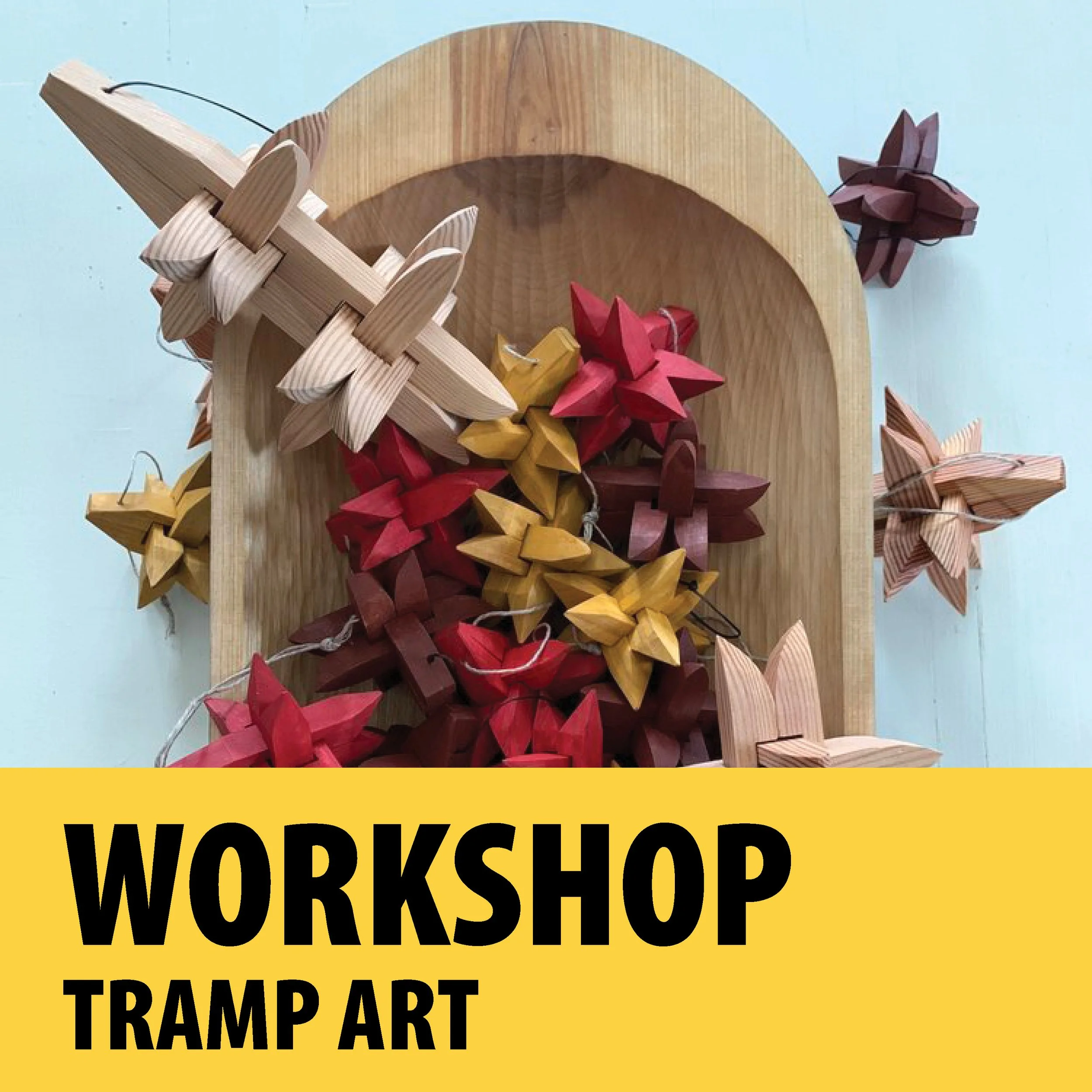 Workshop: Tramp Art and the “Crown of Thorns” Form with Nathan P. White