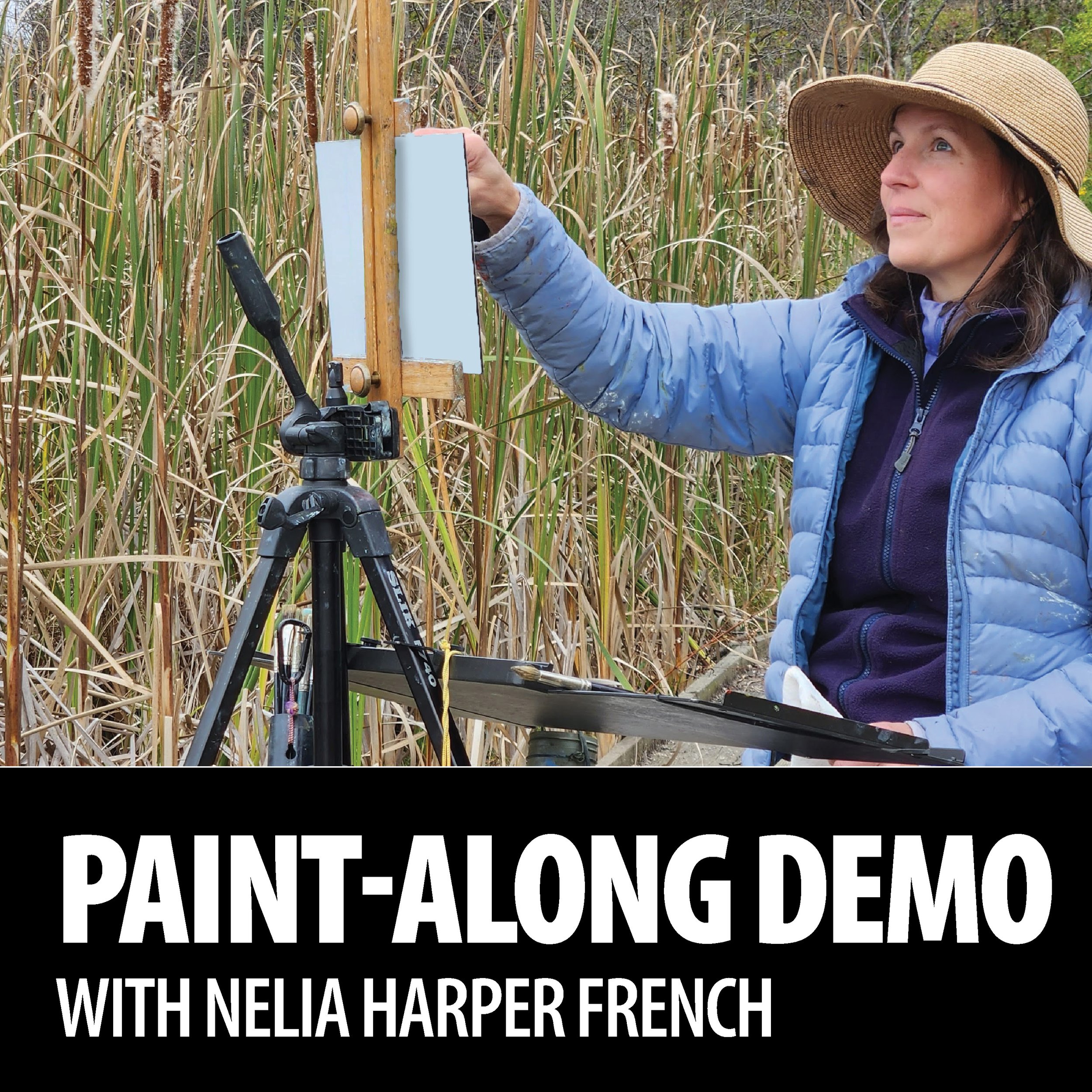 Paint-Along Demonstration: Nelia Harper French