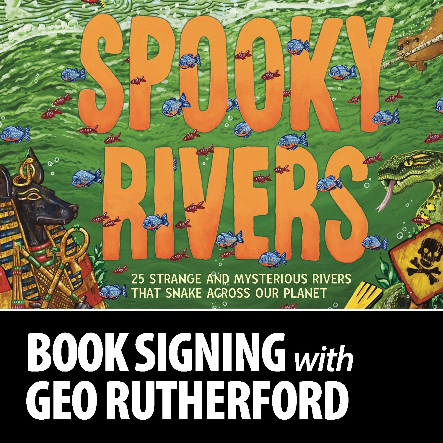 Book Signing with Geo Rutherford