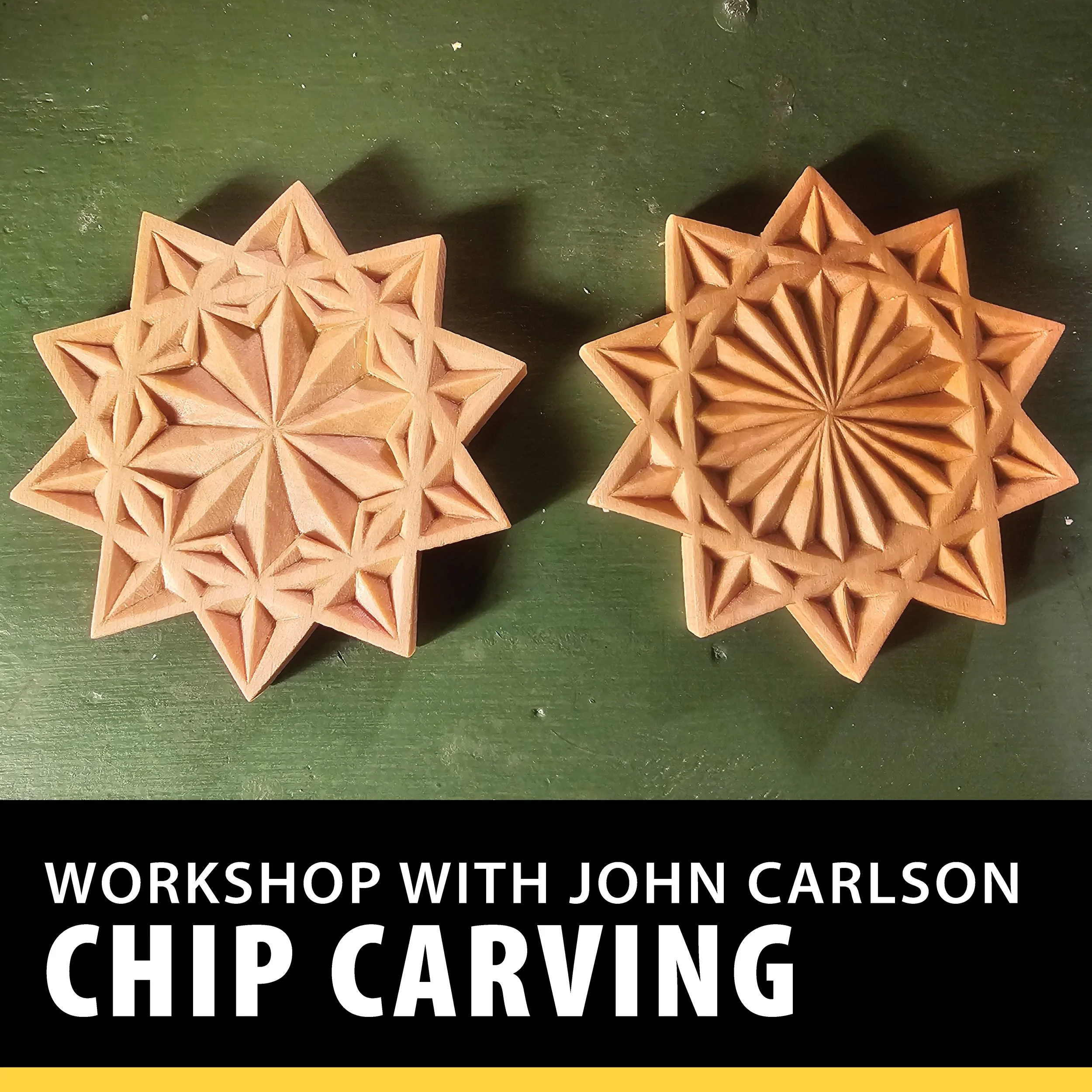Workshop: Scandinavian Chip Carving with John Carlson