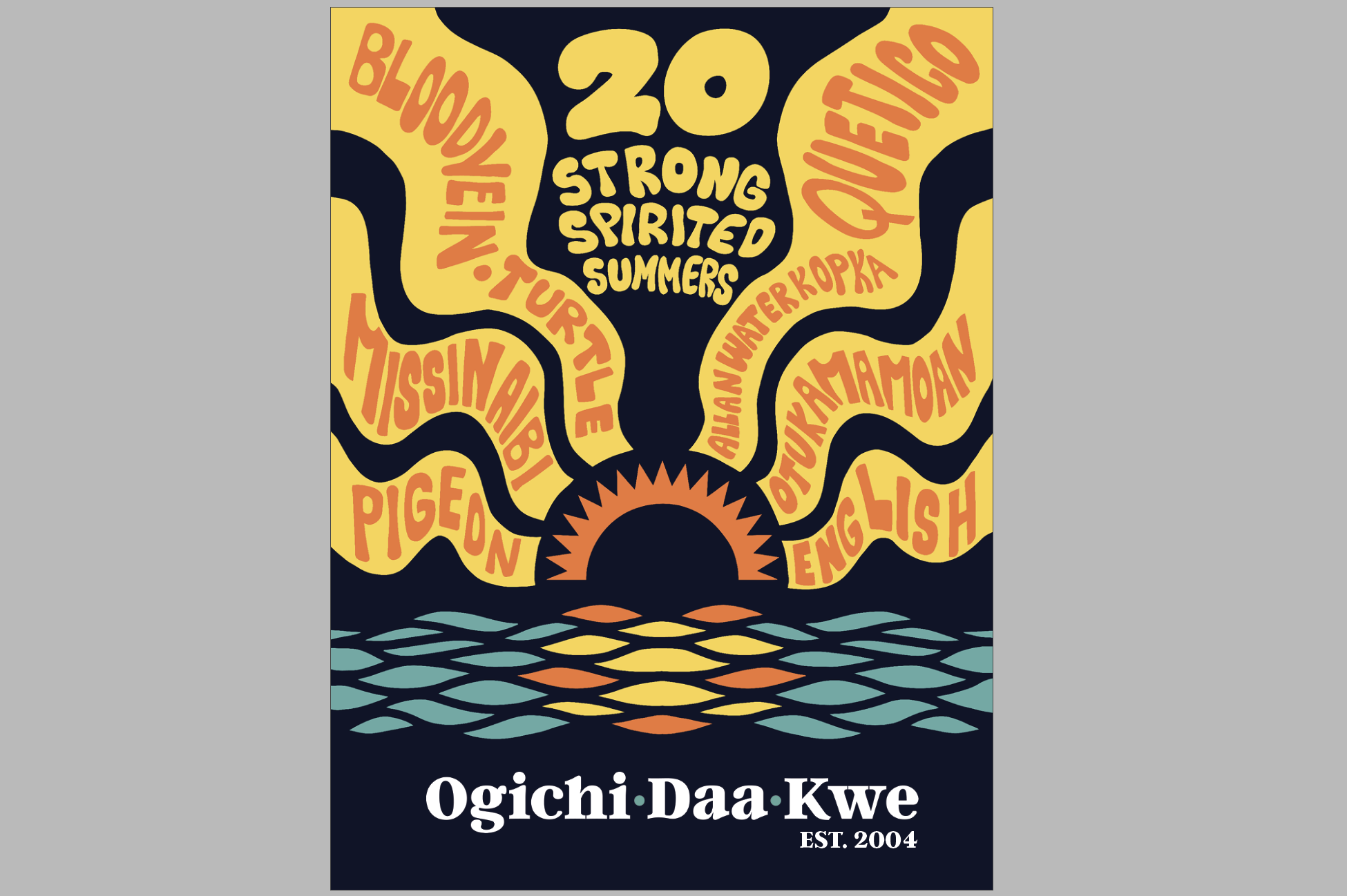 Twenty Strong Spirited Summers Poster