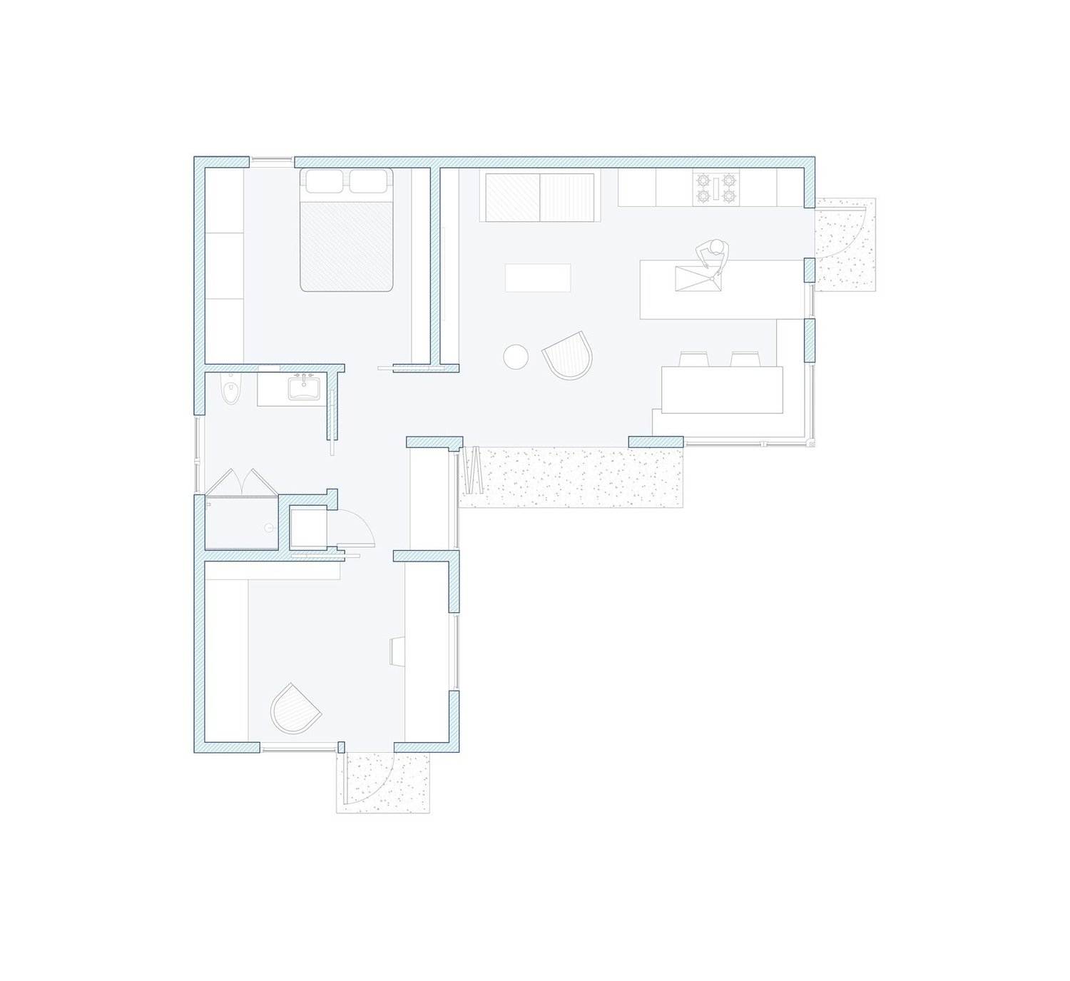 Over 700 Sq Ft — Backyard Living - Adu House Plans — Inspired Adus