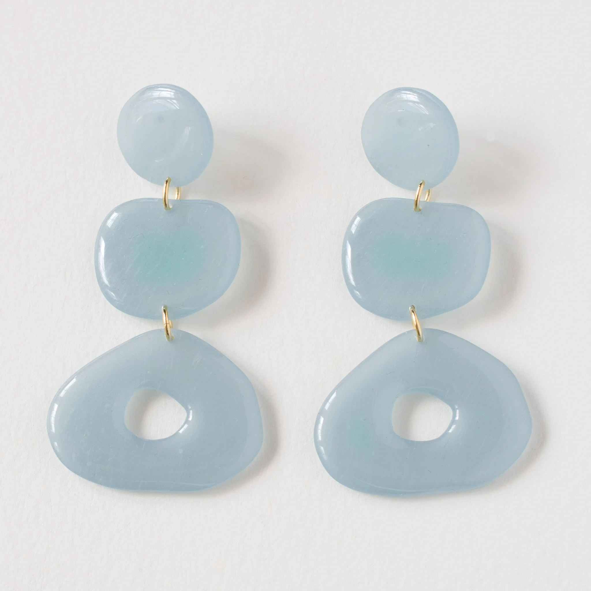 Freya Earrings in Sky
