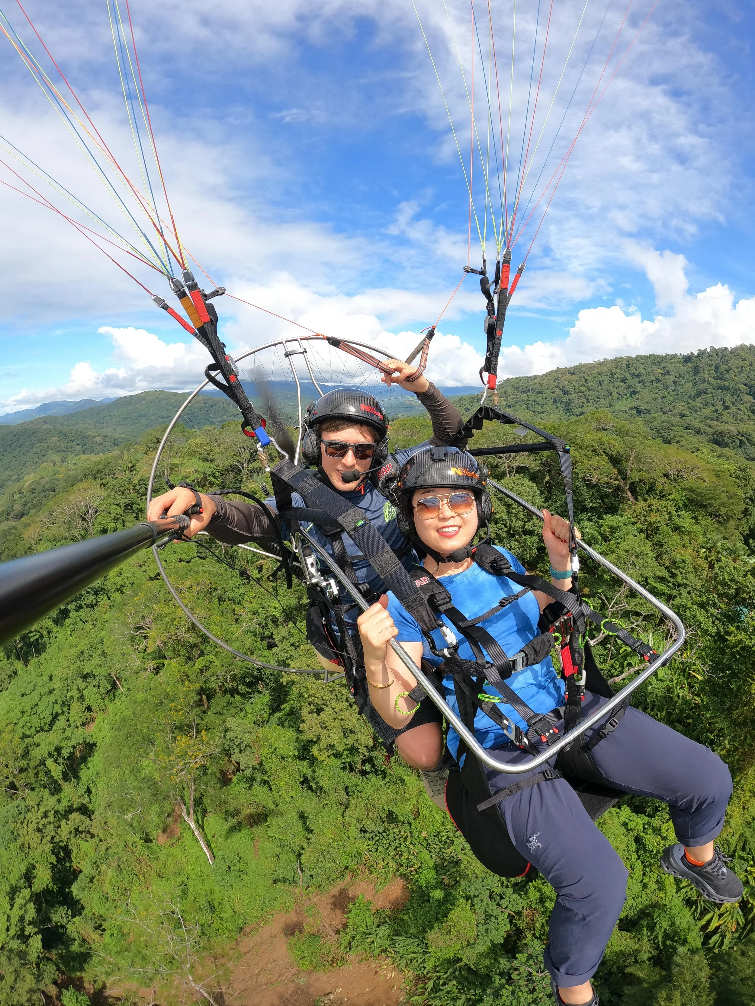 Tandem Paramotor Tandem Paragliding Tours, and Paragliding Courses in