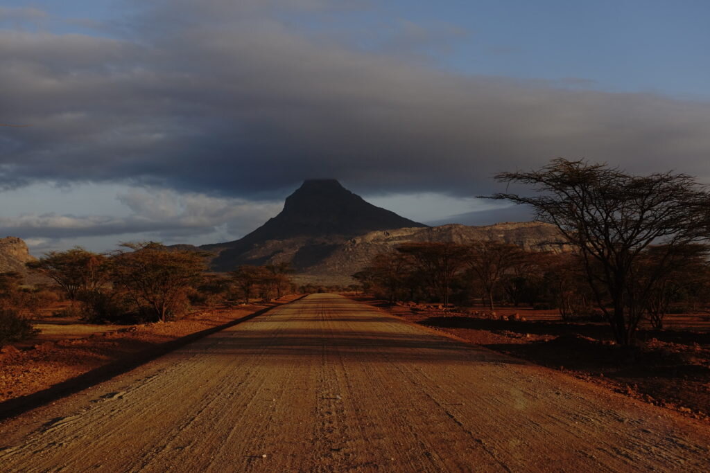 The road to Marsabit rehabilitated by Lake Turkana Wind Power project. Photo: Danwatch.