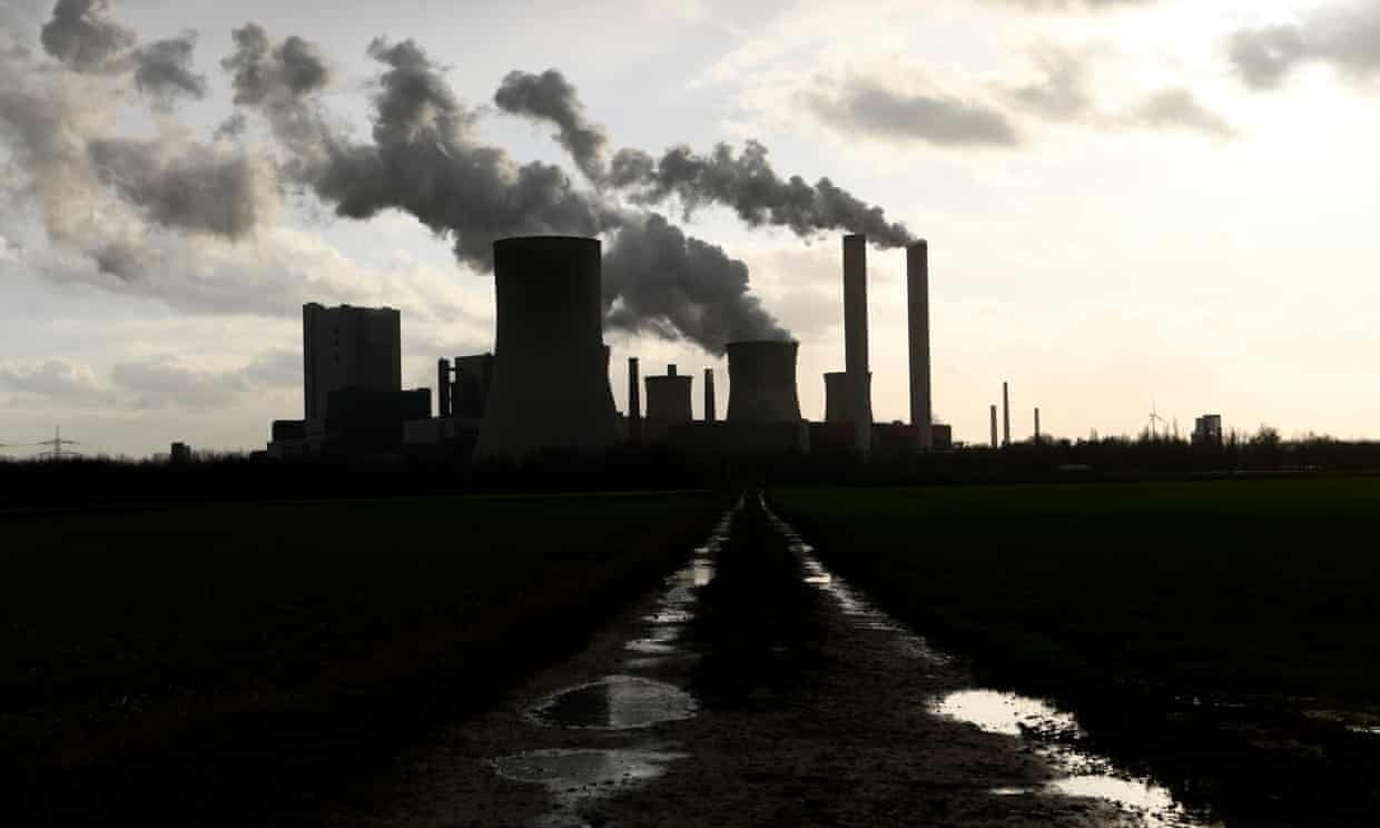 A coal power plant in Niederaussem, western Germany. Photograph: Ina Fassbender/AFP/Getty Images