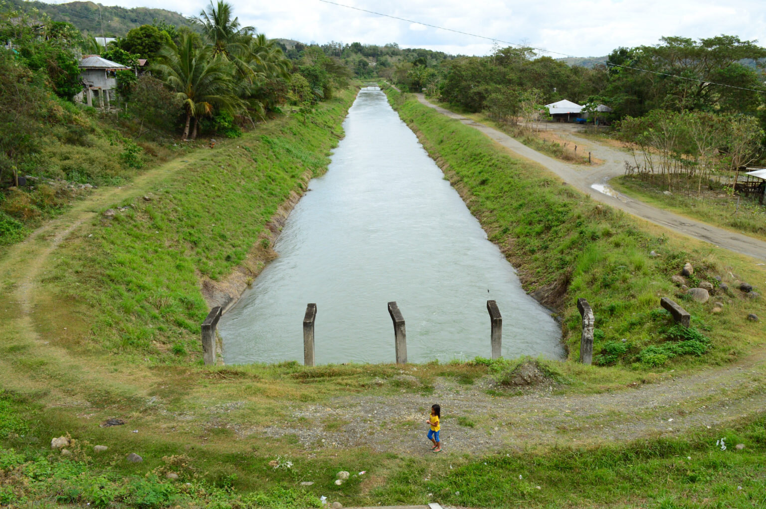 The main canal of the Upper Chico River Irrigation System in Tabuk, Kalinga. Image by Karlston Lapniten for Mongabay