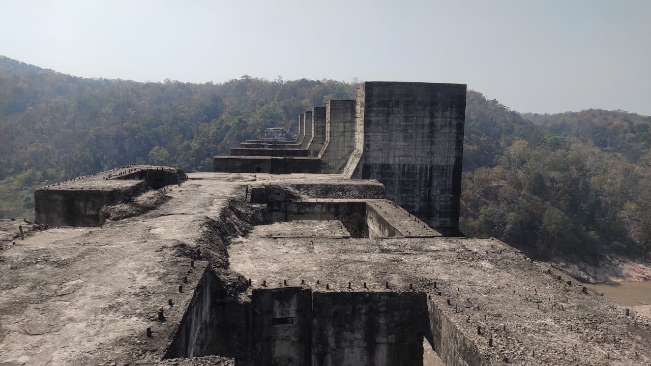 The North Koel dam [image by: Gurvinder Singh]