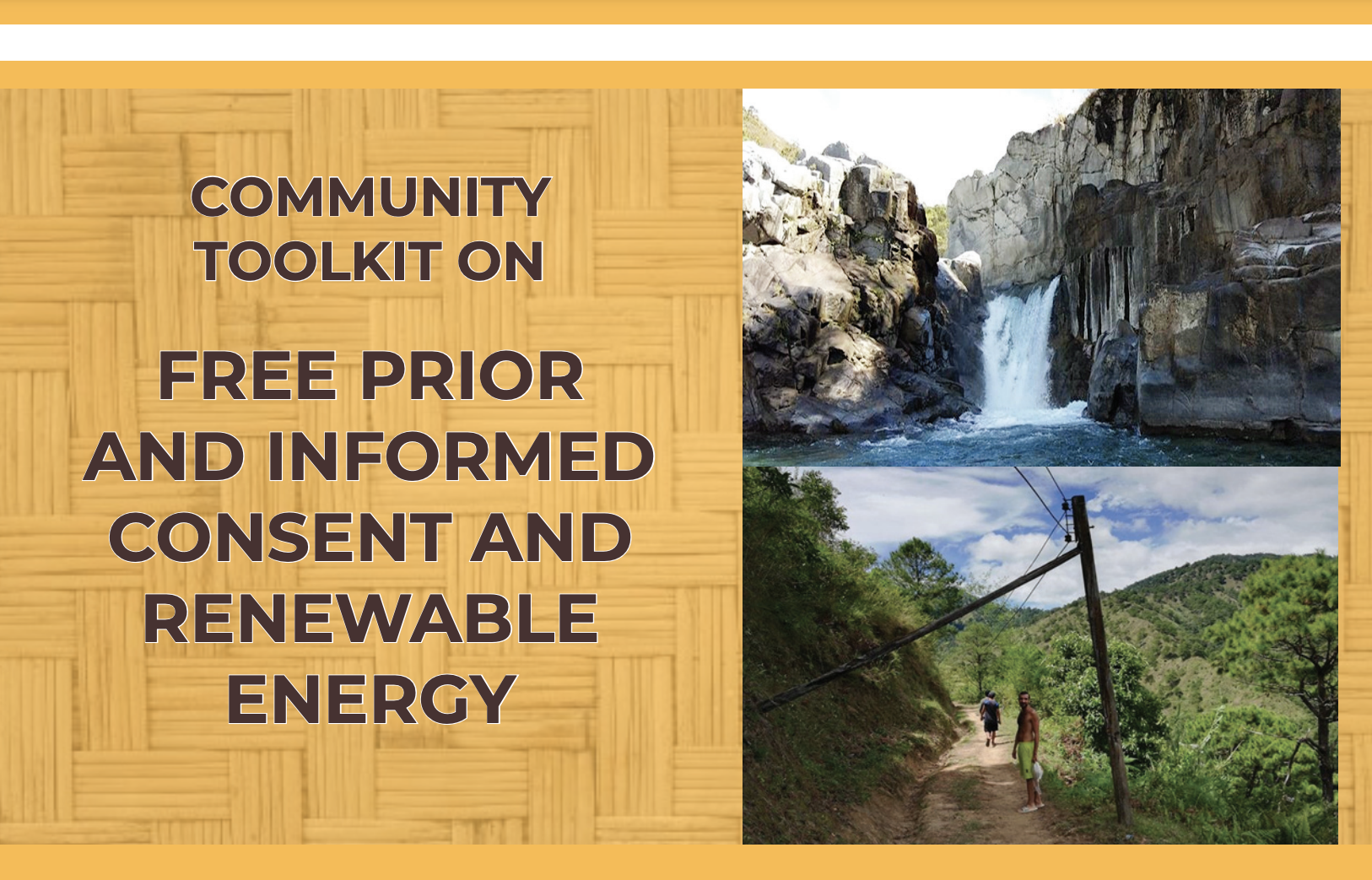 Community Toolkit on Free, Prior and Informed Consent and Renewable Energy