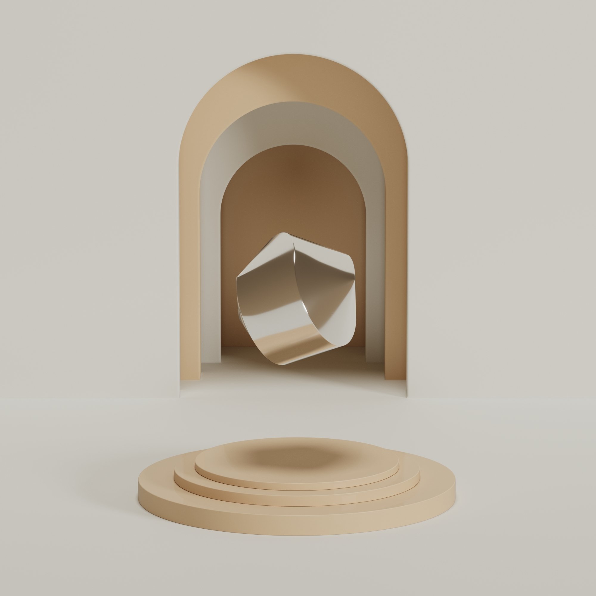 The Sphericon: On the Geometry of a Wandering Path