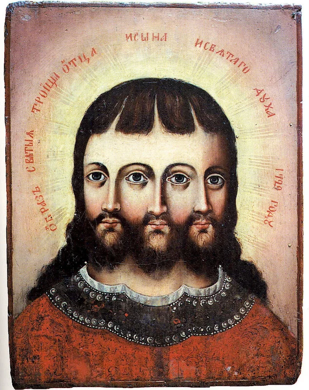 "The Trinity" Icon (Tobol'sk, 1729)