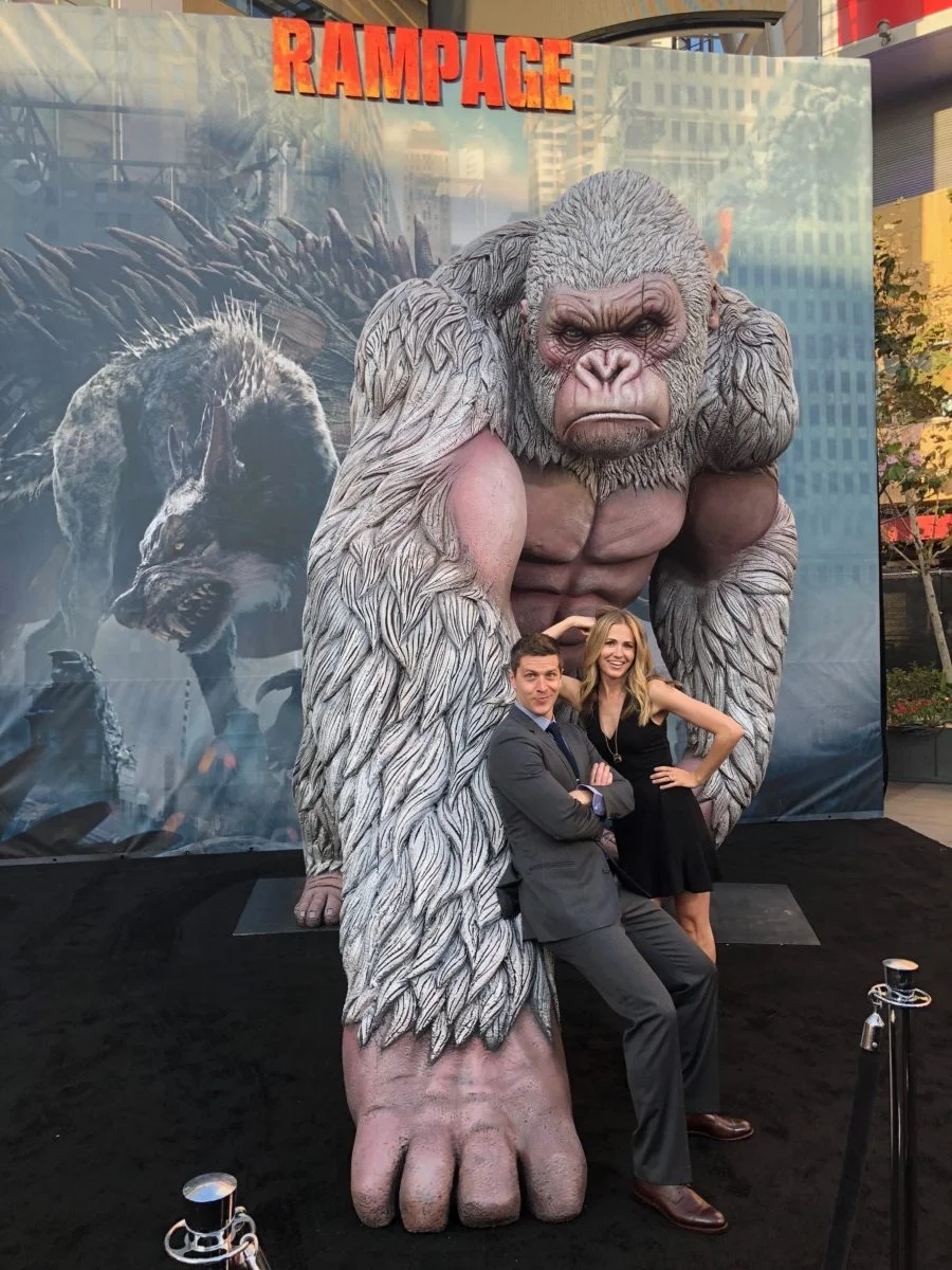 This Mom's Secret Birthday Fantasy + Rampage Movie Red Carpet