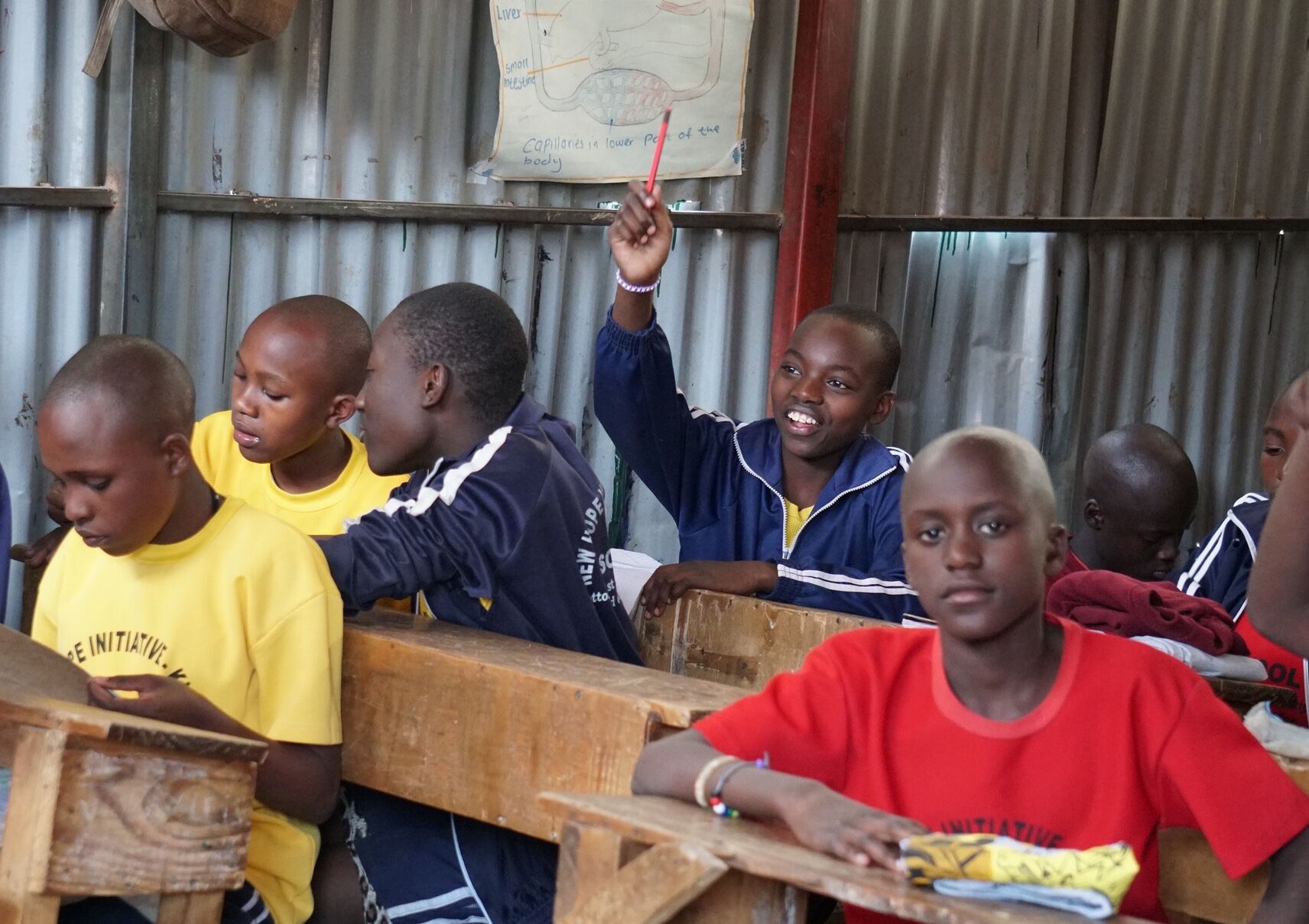 New Hope Academy - Happy Students in Kibera