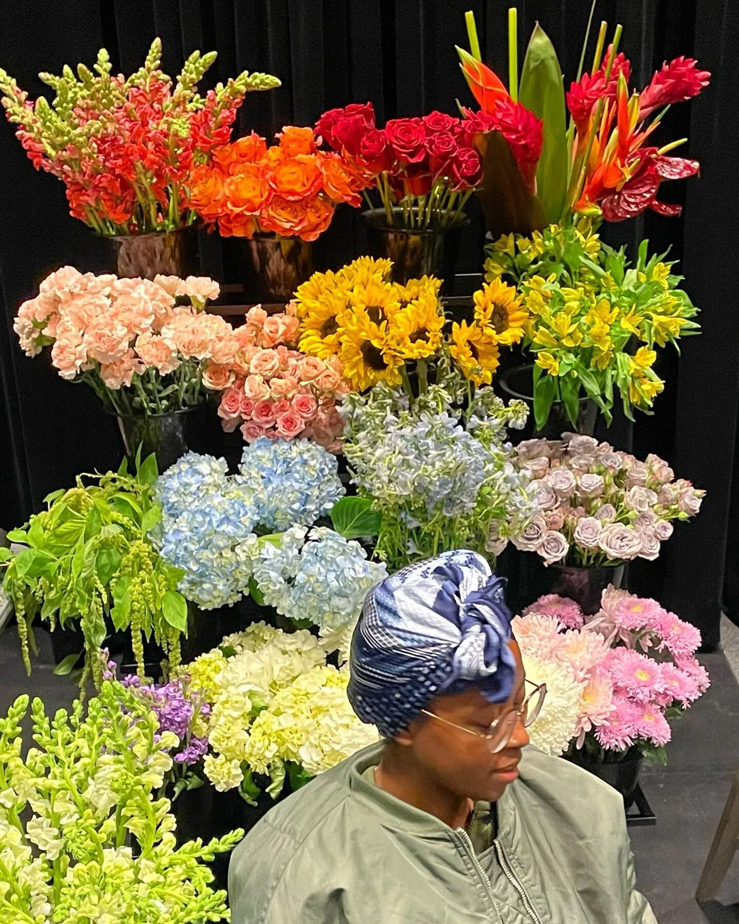Pretty job today, shout-out to my mama 💐