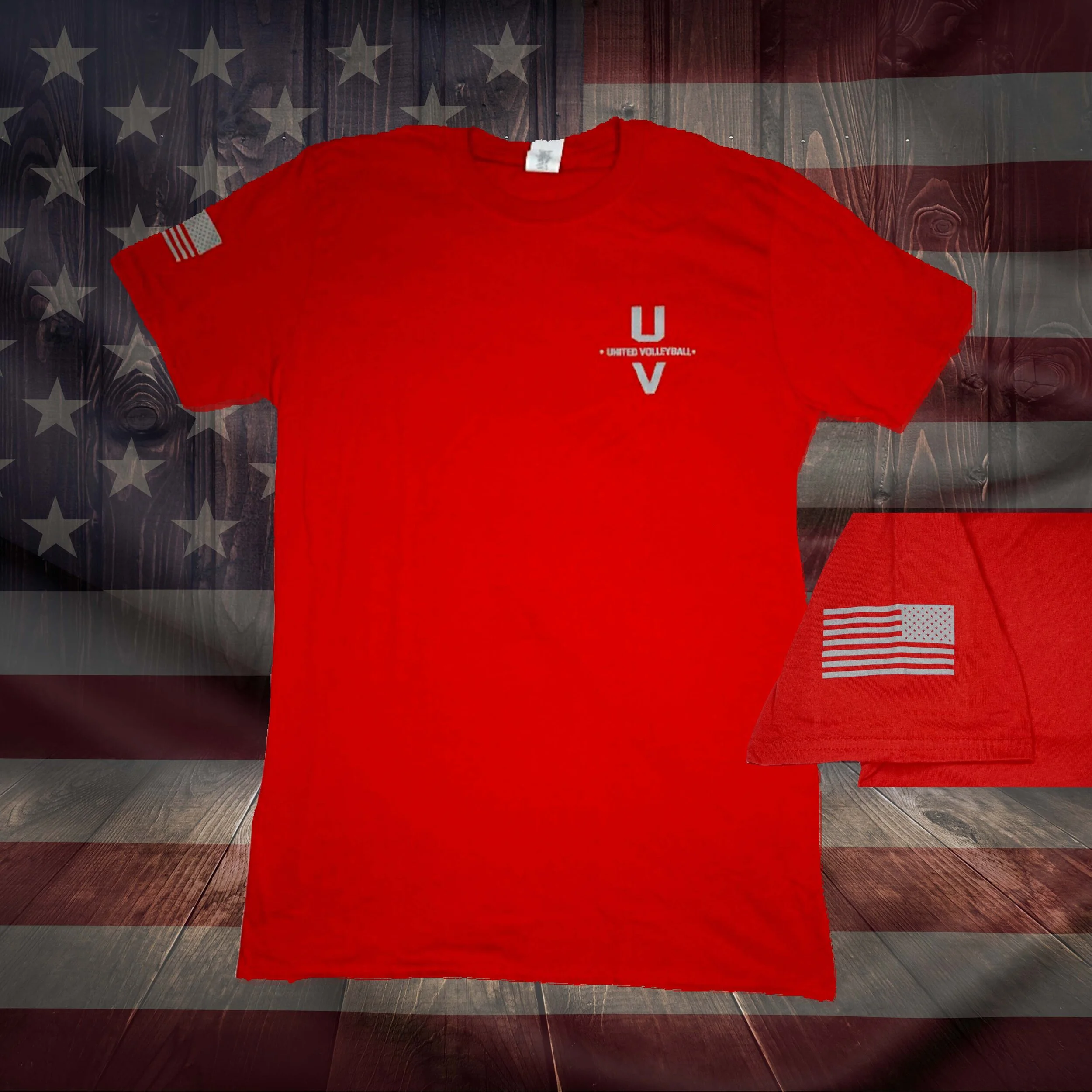 United Volleyball Red Ultra Soft Tee - 2020 Edition