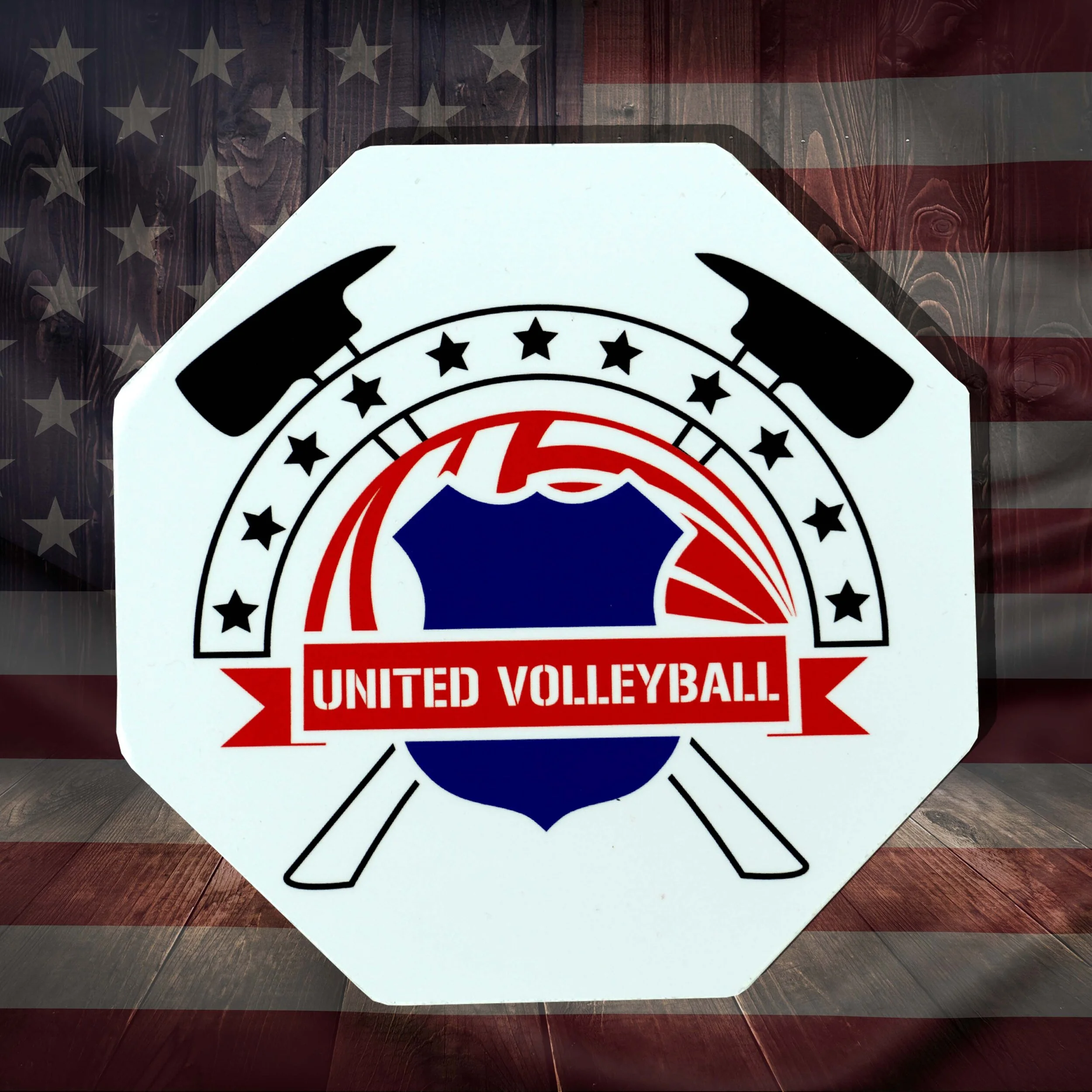 United Volleyball Sticker