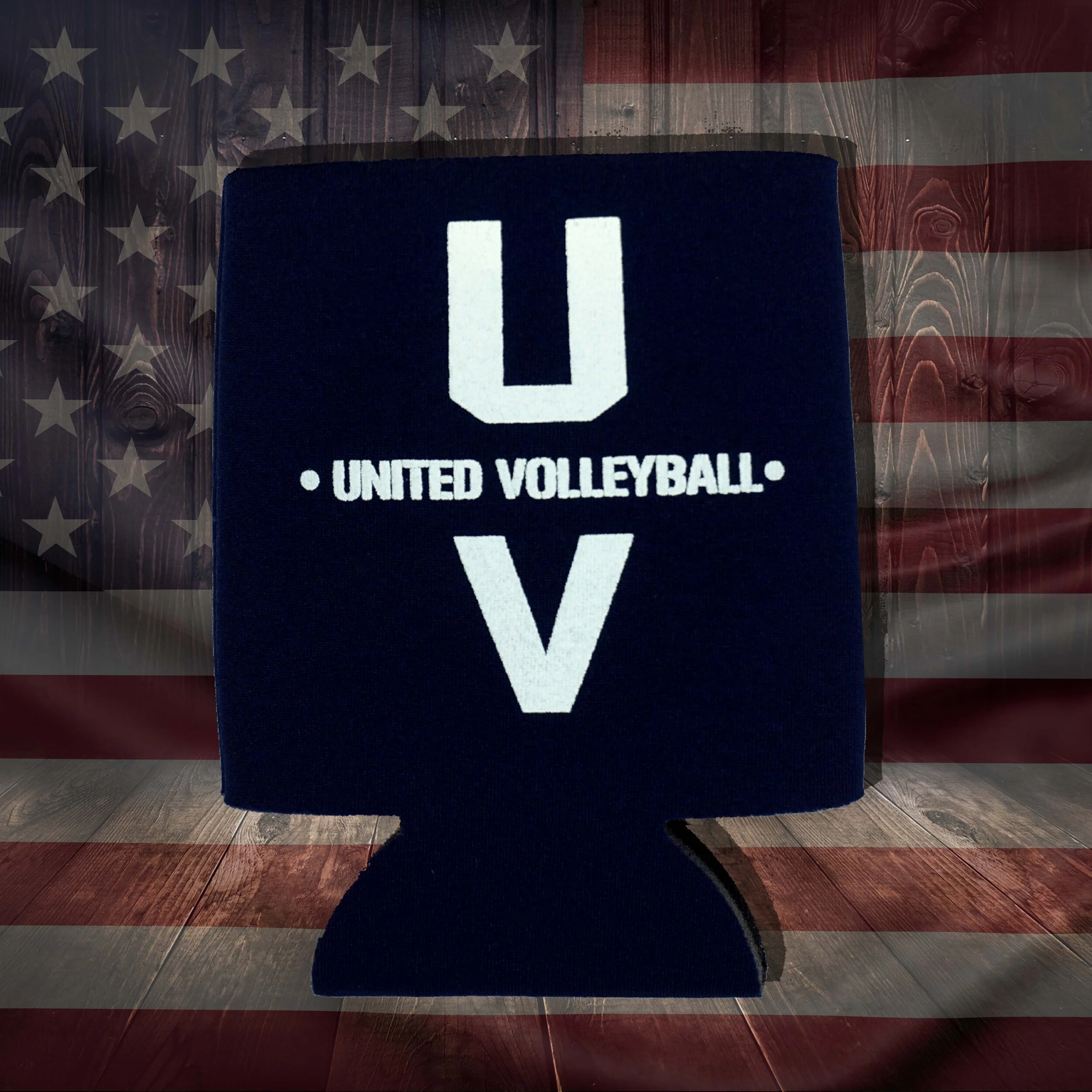 United Volleyball Koozie