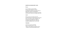 Week 4 - Example Scavenger Hunt Clues