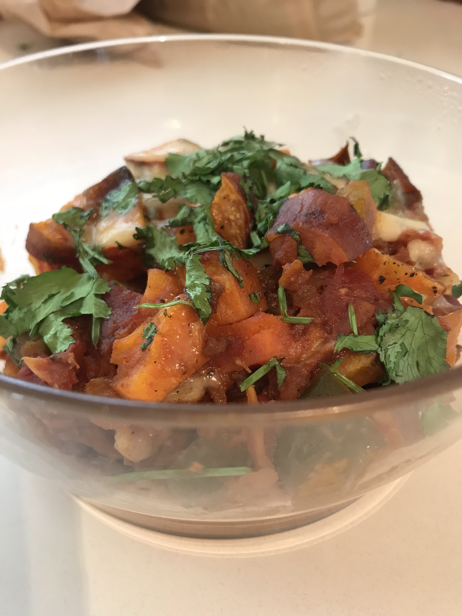 Leftovers for lunch - Mexican Style Beef Bake