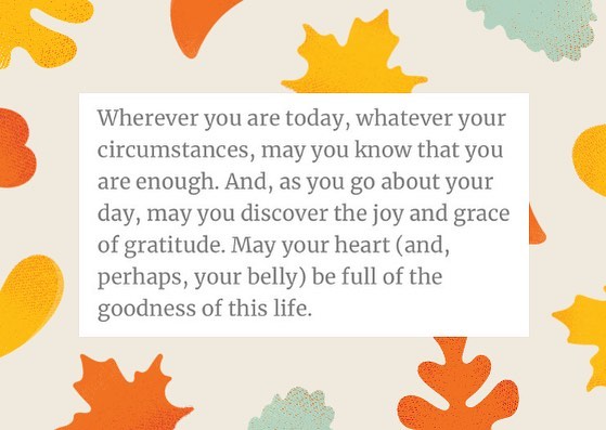 For all the ways you have honored me with your time and attention, thank you. xo