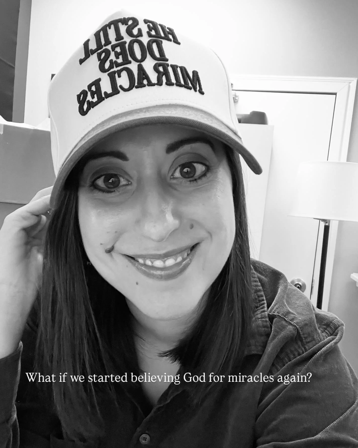 I spied this hat a few months ago when I was helping a friend - and when it came in last week I knew I needed it (and you all said I did too!)

Have you been praying for a miracle? Maybe its a seemingly small one but most likely its probably a big, p