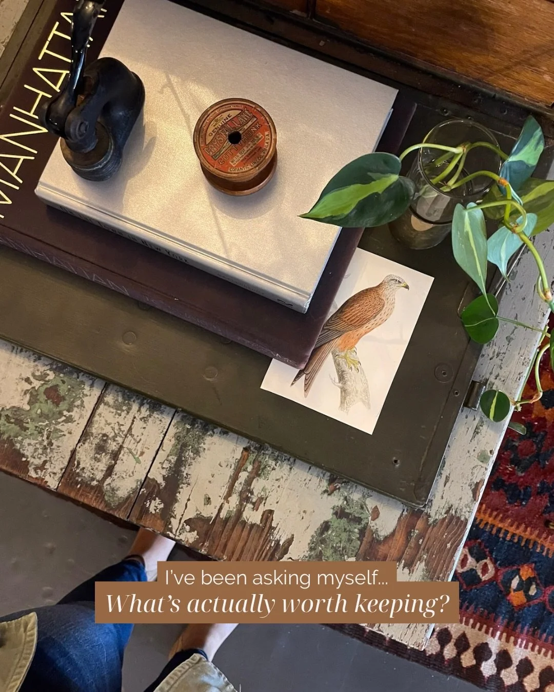 I&rsquo;ve been a little quiet lately. 
Not because I had nothing to say, 
but because I&rsquo;ve been asking myself, 
what&rsquo;s actually worth keeping?&nbsp;

I&rsquo;ve been paying attention to what still feels true.&nbsp;
The rhythms that bring