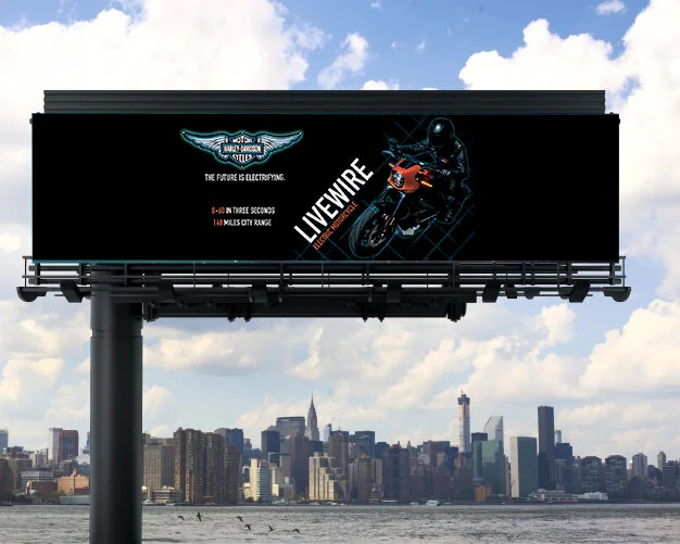Billboard ad mockup
