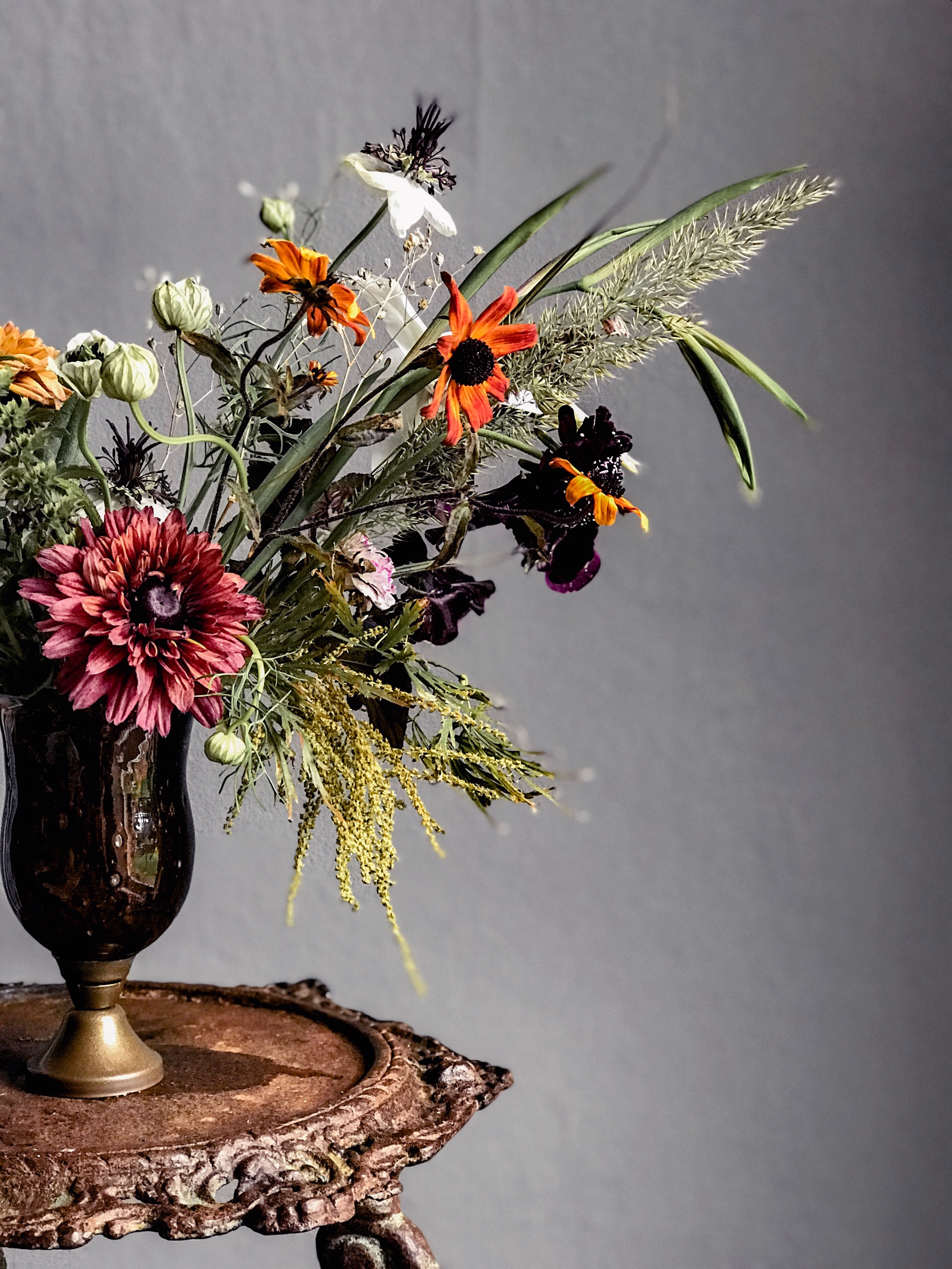 Flowers for your Thanksgiving Table 