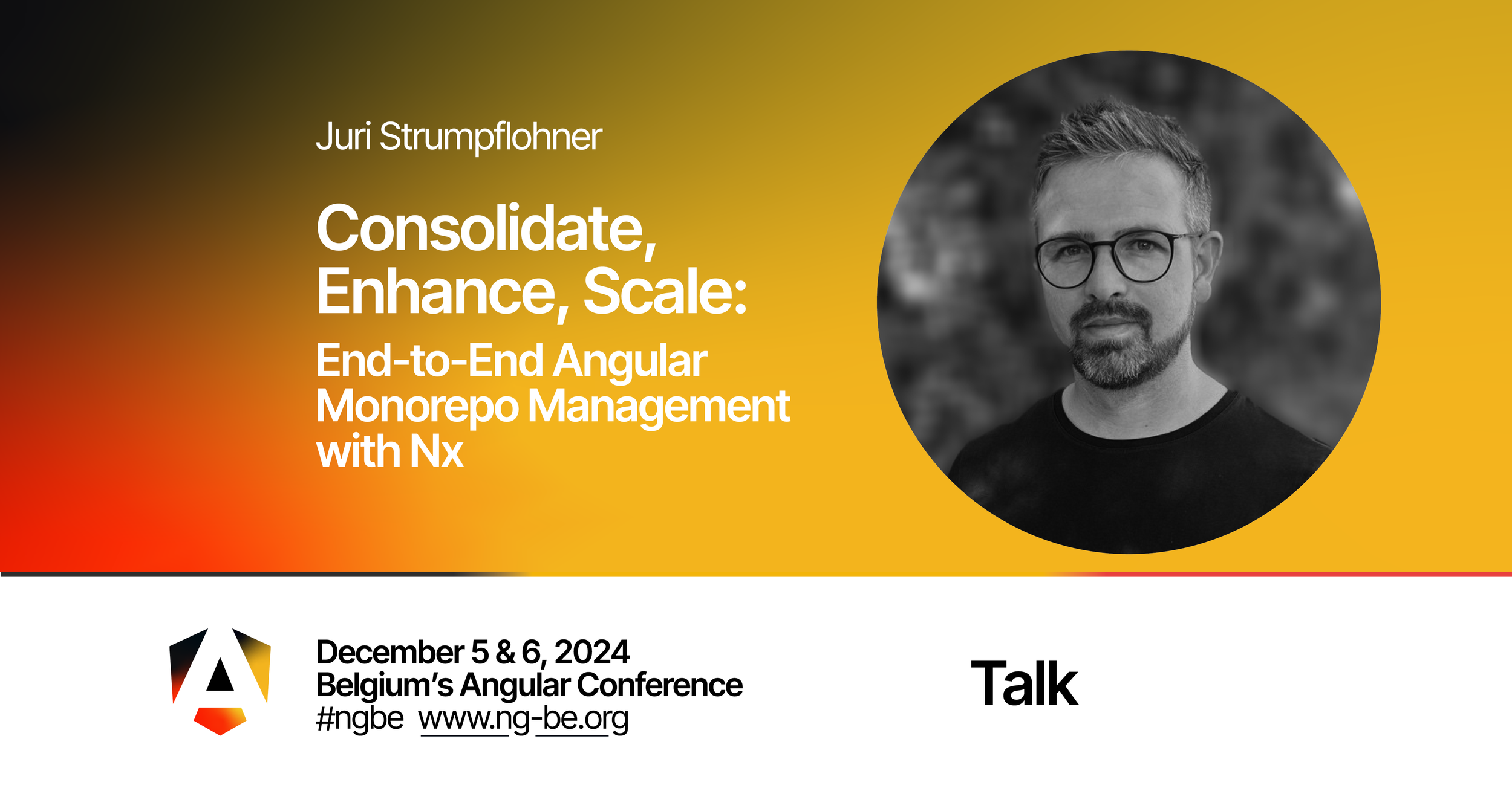 Consolidate, Enhance, Scale: End-to-End Angular Monorepo Management with Nx - Juri Strumpflohnerr