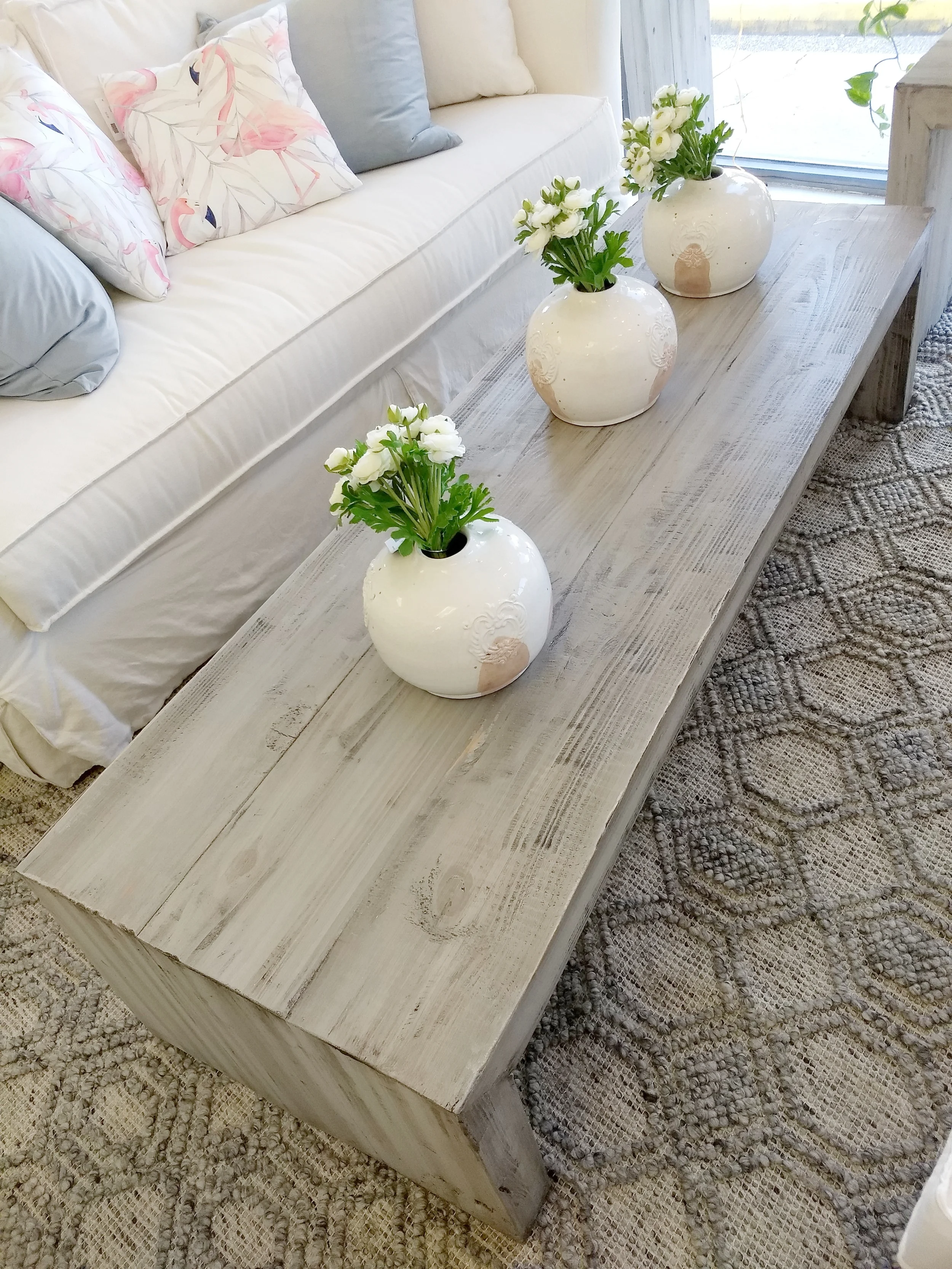 Waterfall coffee table