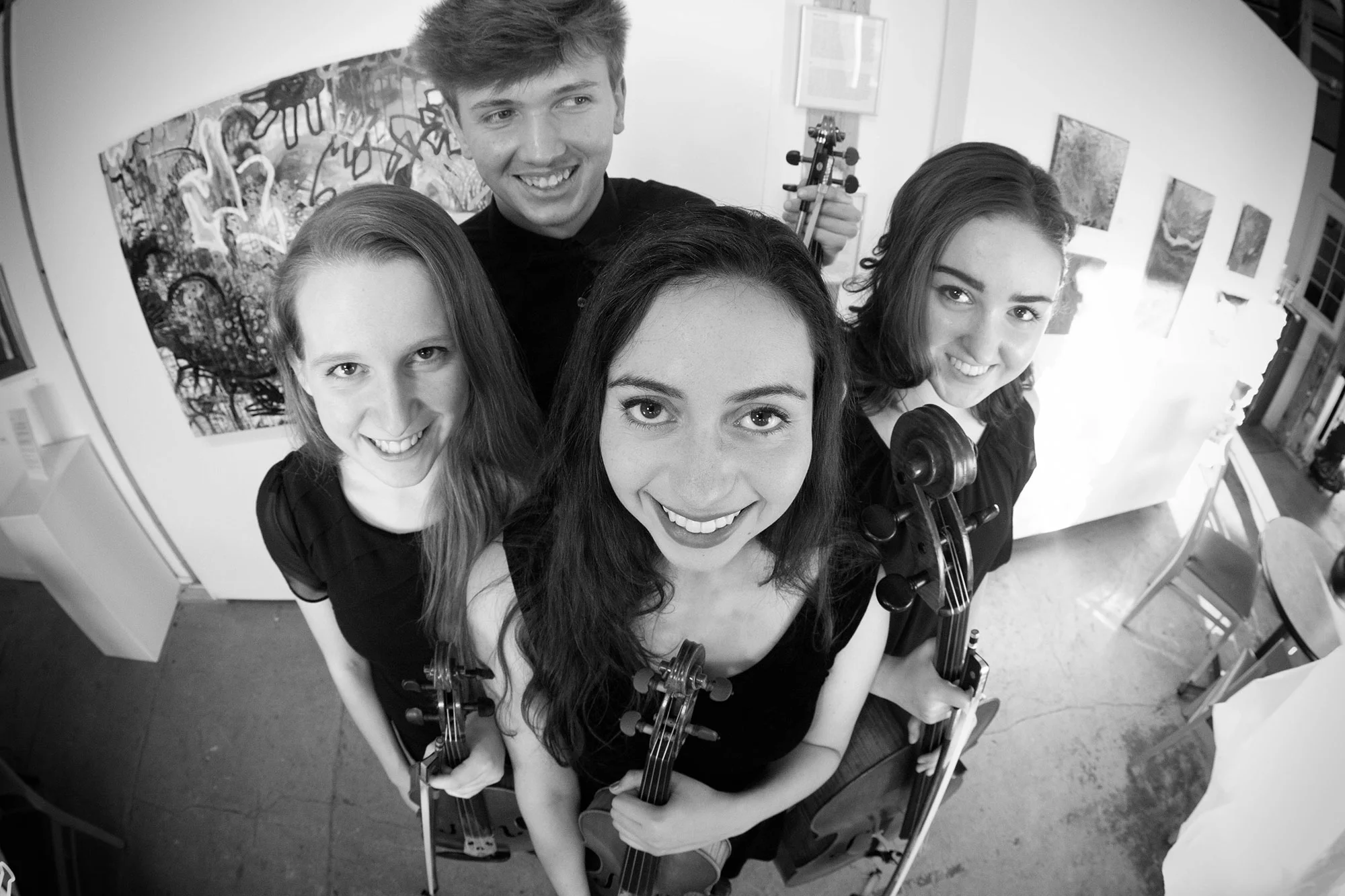 Bella Ward, Ben Barron, Maggie King, and Elaina Mosher