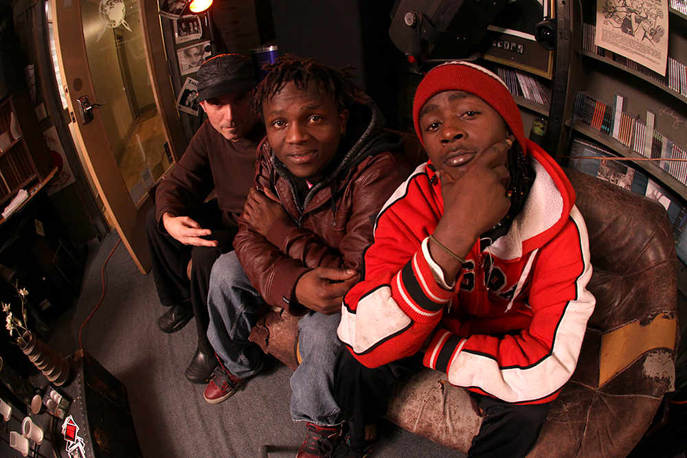 A2VT (Africa to Vermont) appear on ‘Rocket Shop,’ Big Heavy World’s local music radio hour.