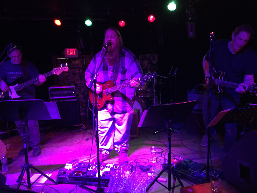Seth Yacovone and his band of the evening photo by Tim Lewis
