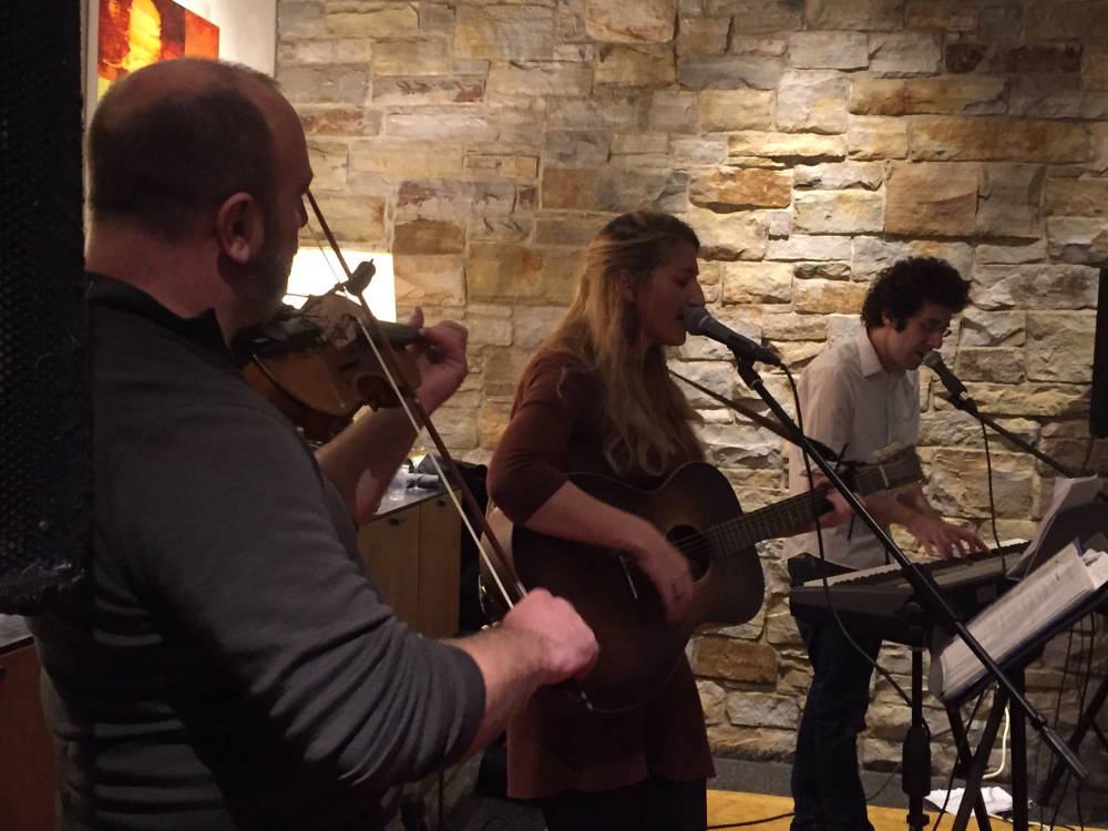 Tim Swanson, Julia Beerworth and Josh Glass pic by Tim Lewis