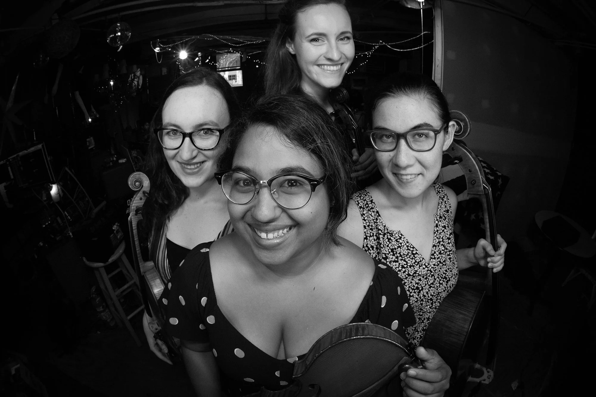 Sarah Kissinger, Maitreyi Muralidharan, Rebecca Lester, and Julia Weldon