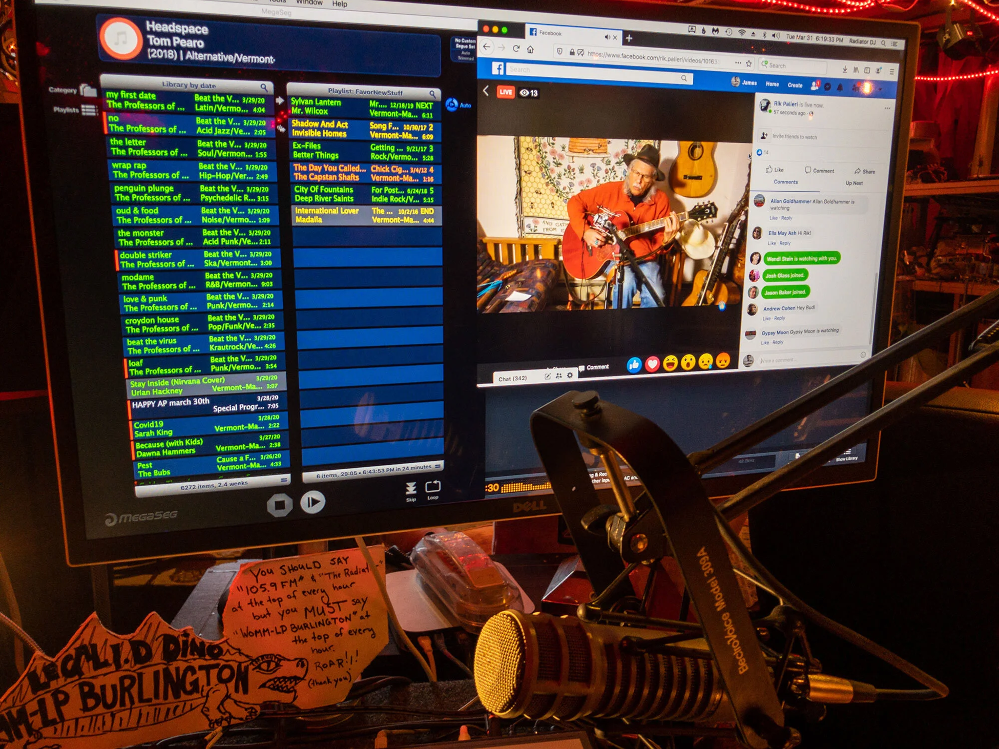 Live Music Streams From Across VT on 105.9FM The Radiator