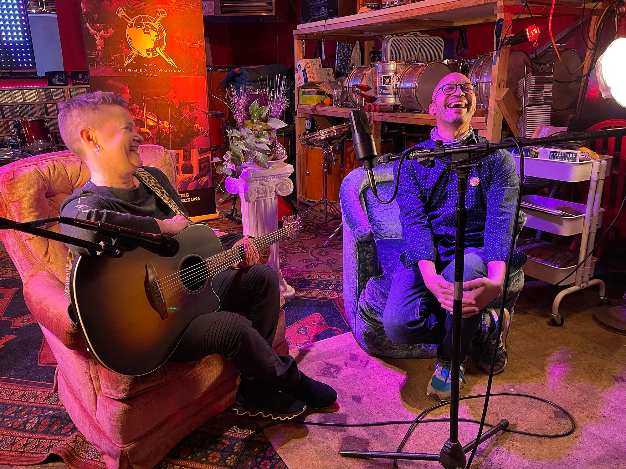 Being There at Highlight, NYE 2021: A Very Colorful Talk Show