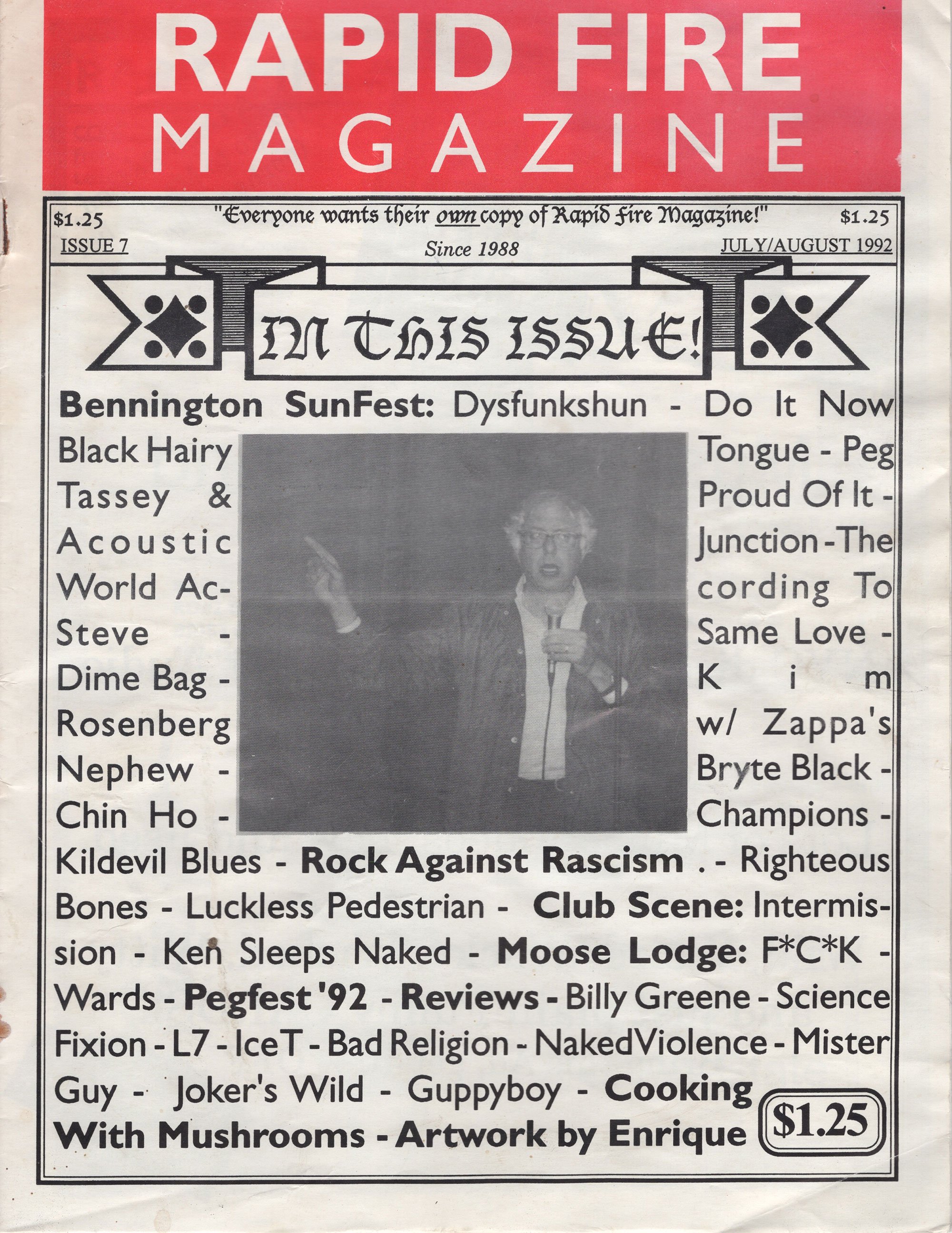 Rapid Fire Magazine, Issue #7, July/August 1992
