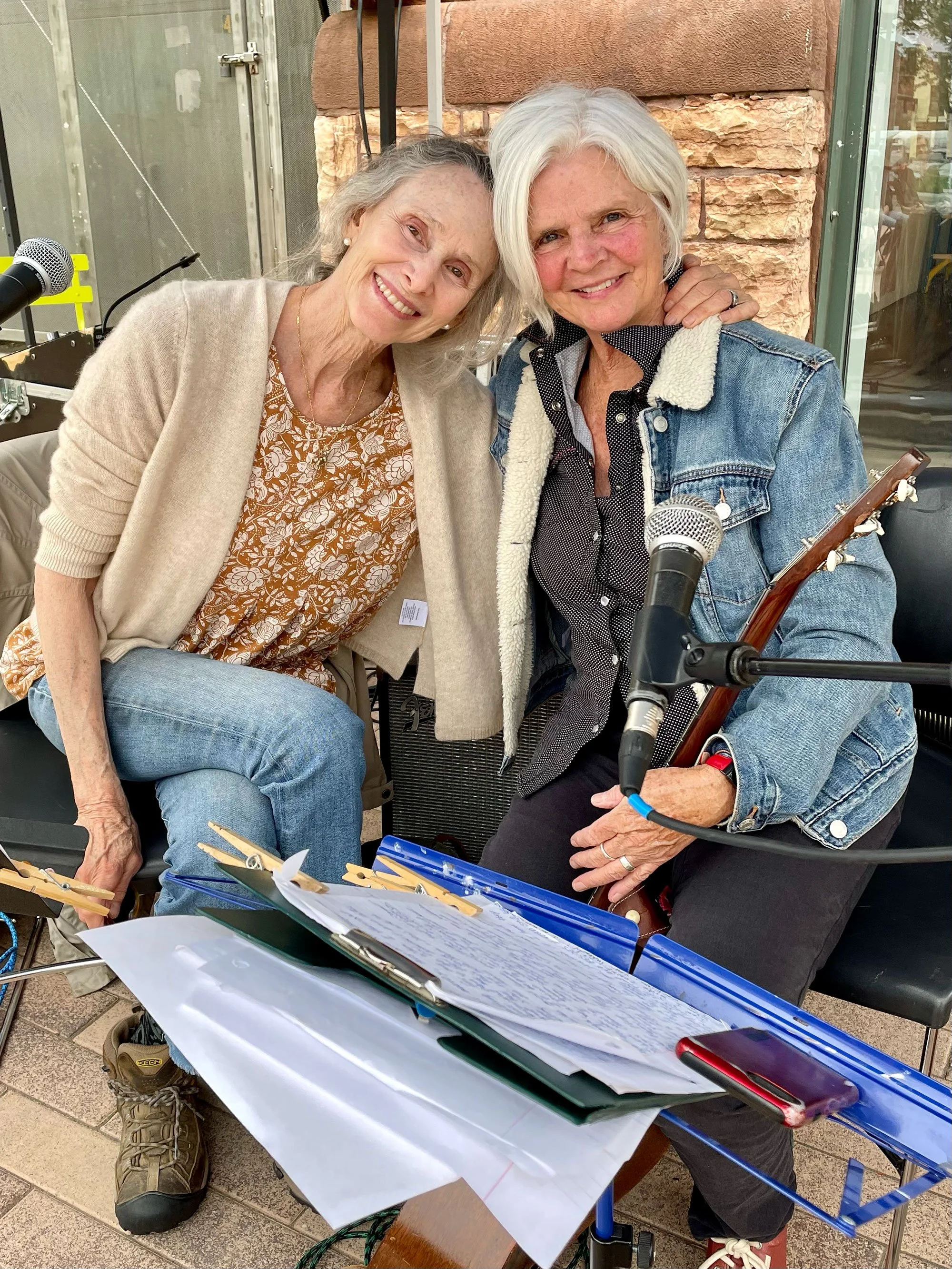 Juliet McVicker and Mary McGinnis 