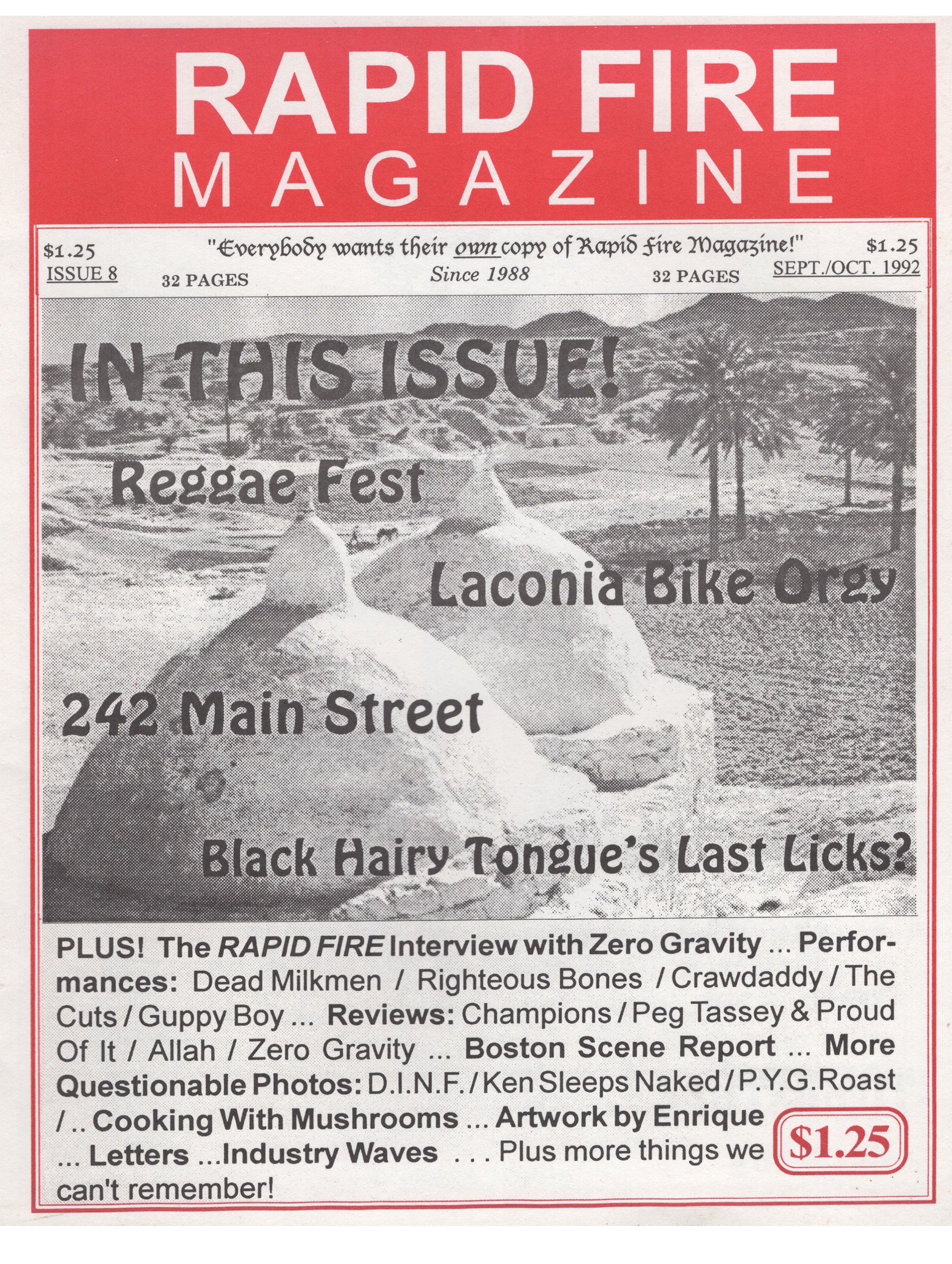 Rapid Fire Magazine, Issue #8, September/October 1992