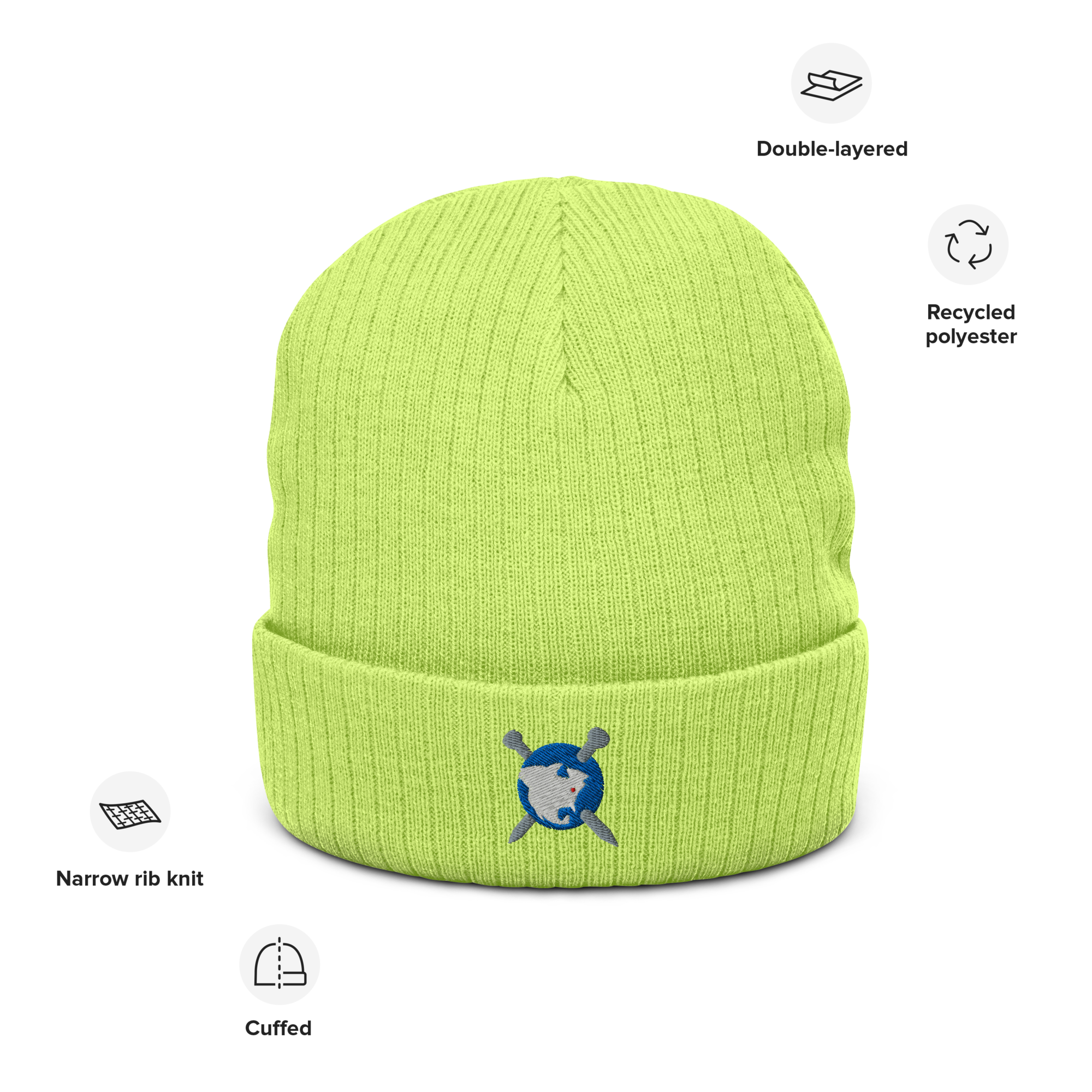 ribbed-knit-beanie-acid-green-front-68d332c8750b6.png